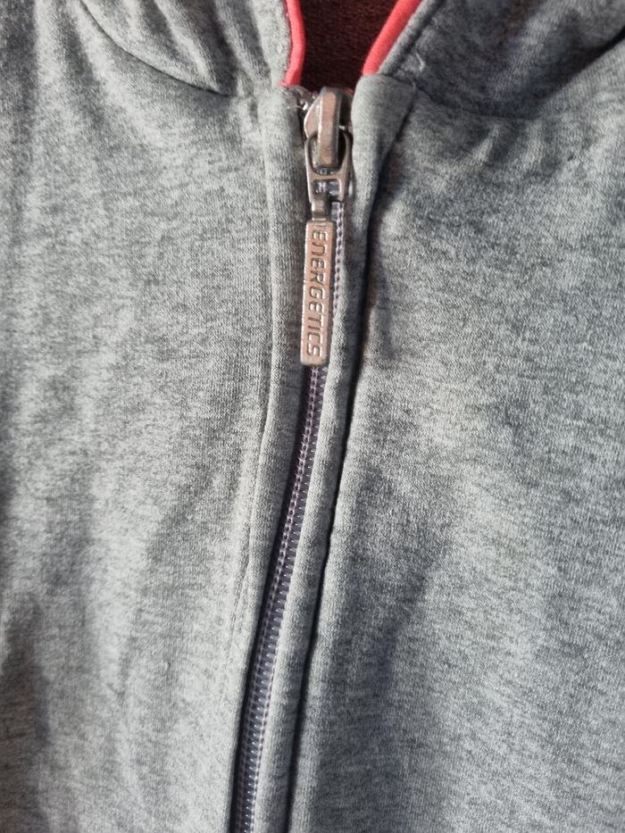 Veste de sport zippée gris 12ans - photo numéro 3
