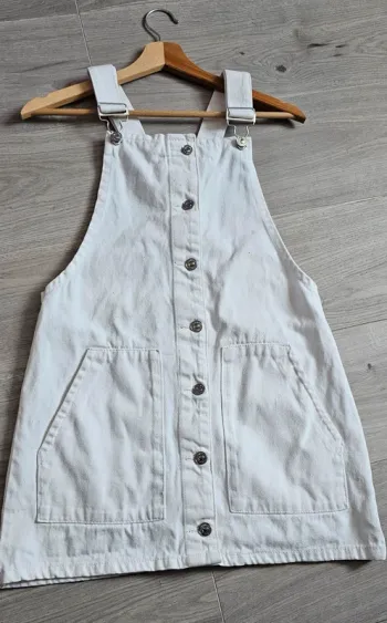 Robe en jeans blanc jennyfer taille S