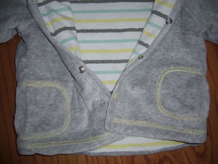 Gilet/veste velours très chaude 3 mois Orchestra - photo numéro 3