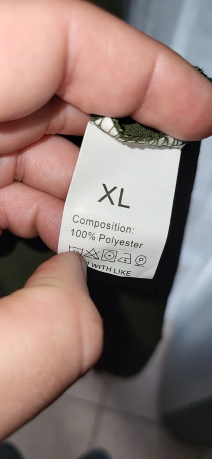 Robe légère longue kaki XL - photo numéro 5