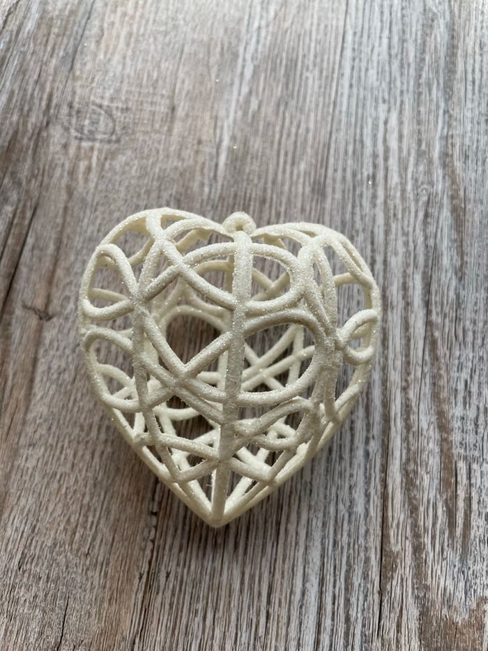 Décoration lot de 3 cœurs - photo numéro 2