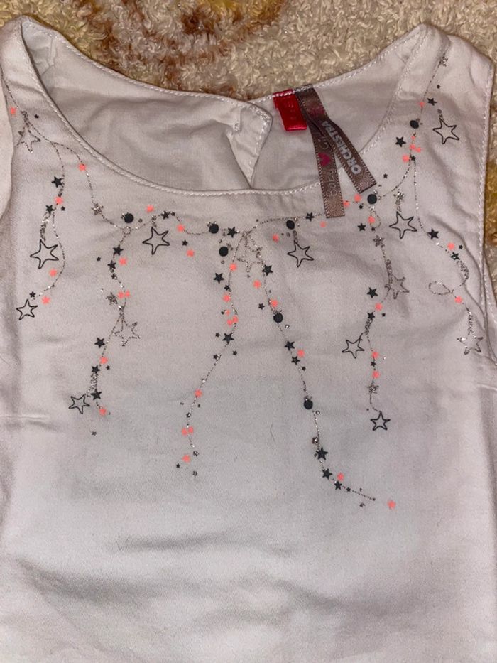 Robe à volants et paillettes, Orchestra, 18 mois. - photo numéro 3