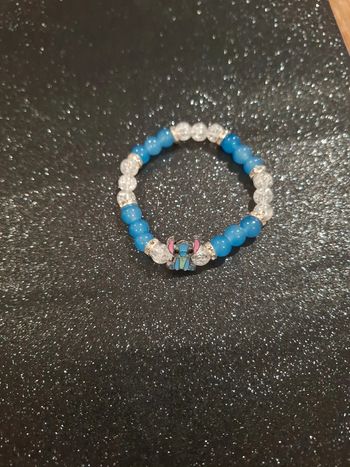 Bracelet bleu stitch