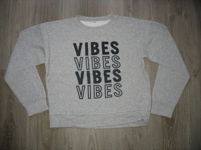 SWEAT SHIRT GRIS CLAIR GARÇON "TAPE A L’ŒIL" - 14 ANS - n°14 - photo numéro 4