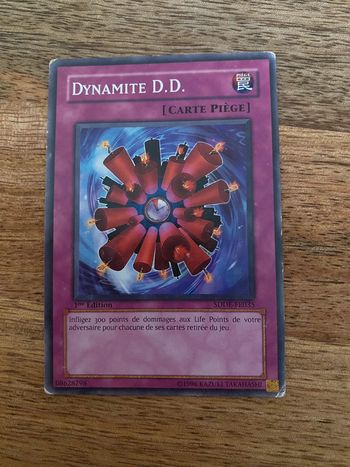 Carte Yu-Gi-Oh! Dynamite d.d. SDDE-FR035 1ère édition
