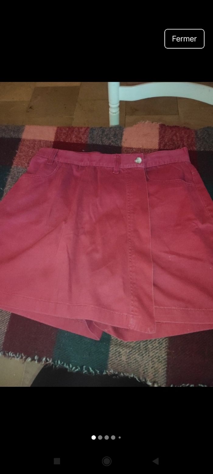Très belle jupe short f58