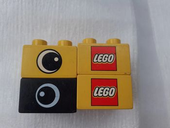 Lego Duplo Oeil jaune noir marque lego