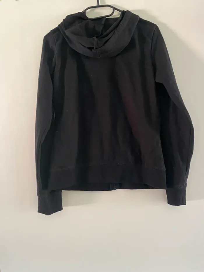 Sweat zippé noir Everme Taille S - photo numéro 2