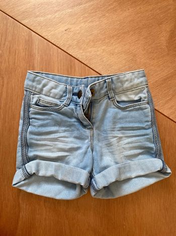 Short en jean bleu clair TAO 3 ans