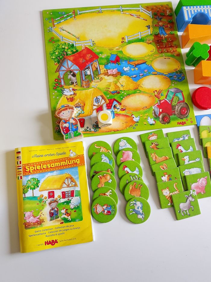 Collection de jeux la ferme haba complet - photo numéro 4