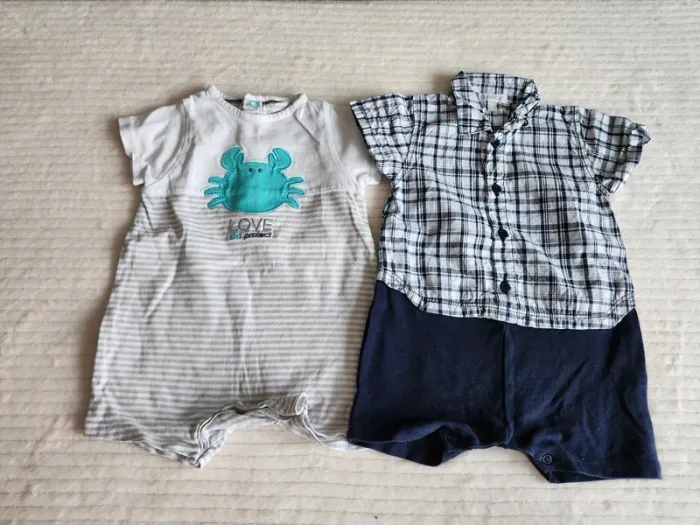Combishort barboteuse