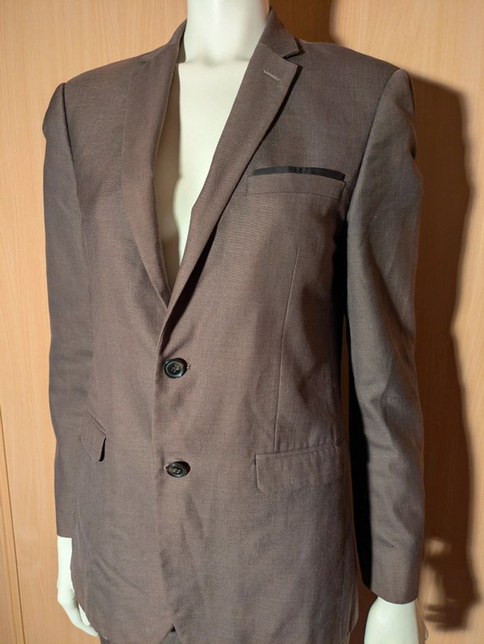 Ensemble Costume homme marron BRICE - photo numéro 2