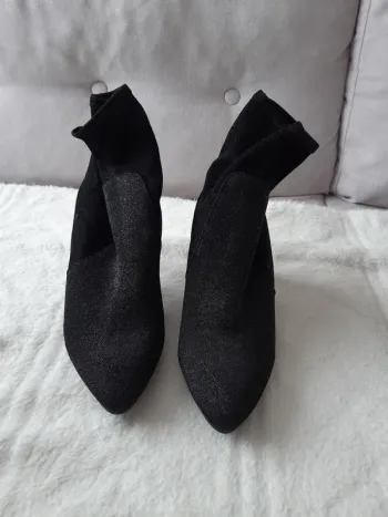 Bottines noires Camaïeu 40