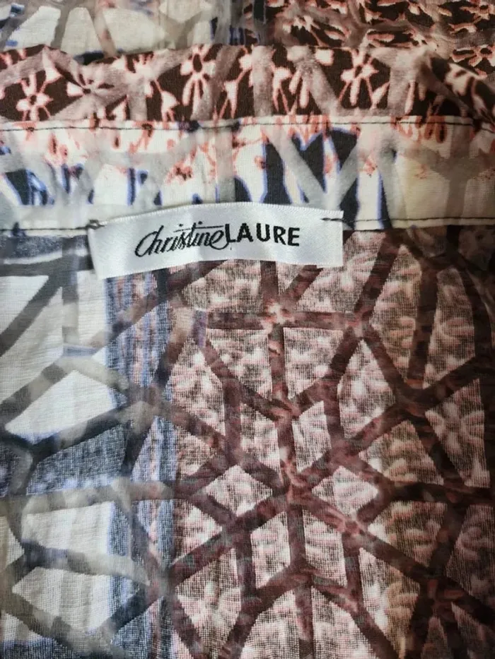 🌸Blouse/Chemisette Christine Laure Taille 44/46🌸 - photo numéro 6