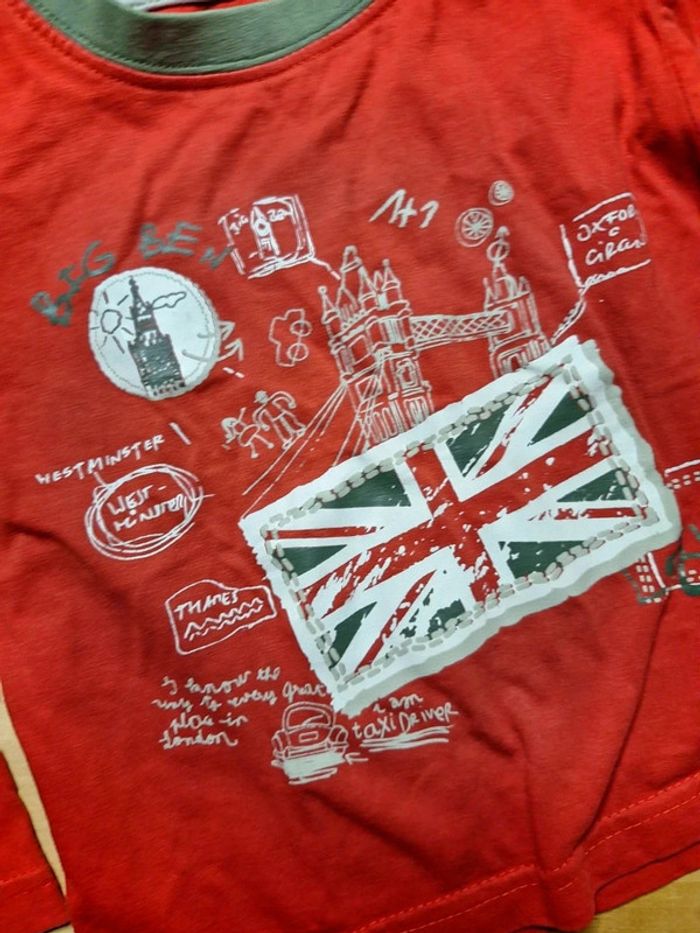 T-shirt manches longues pour garçon taille 24 mois Marque in extenso très bon état - photo numéro 4