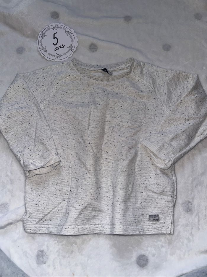 Pull fin oversize 5 ans