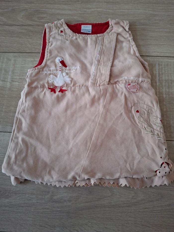 Robe beige 6 mois