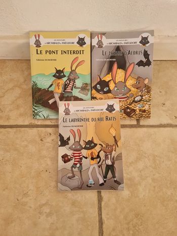 Les aventures d'Archibald et Théodore tome 1, 2 et 3