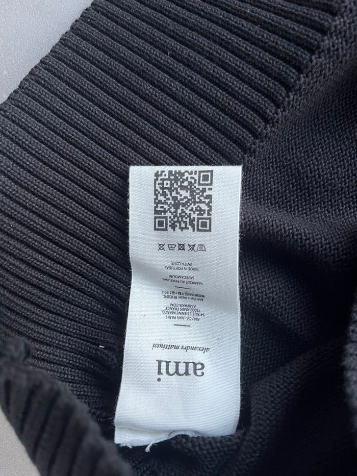 Pull ami Paris noir M - photo numéro 5