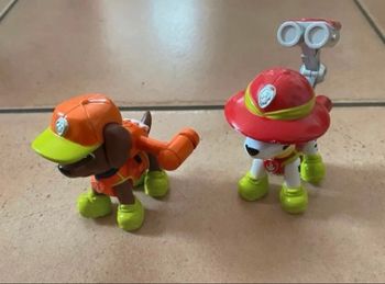 Lot figurines pat patrouille de la jungle