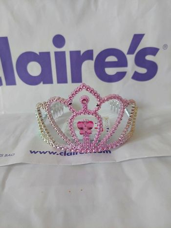 Déguisement enfant fille couronne princesse neuf Claire's