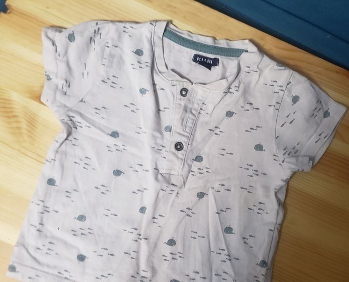 Lot de 3 hauts garçon 9 mois - photo numéro 4