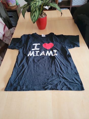 Tee shirt manches courtes Miami