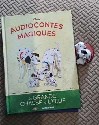 Numéro112 Livre + figurine édition audiocontes Magiques Altaya édition disney audio compte conte