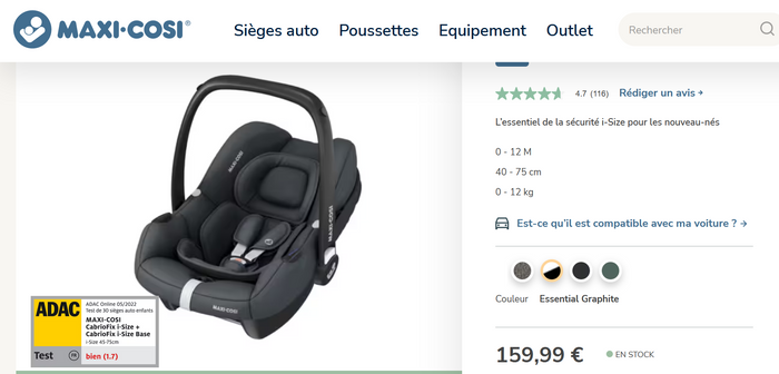 cabrio fix et cosi - photo numéro 2