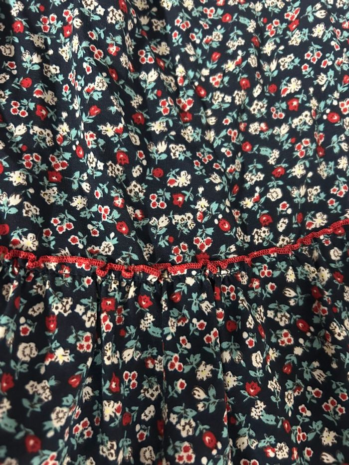 Robe légère fleurie manches longues 4 ans - photo numéro 2