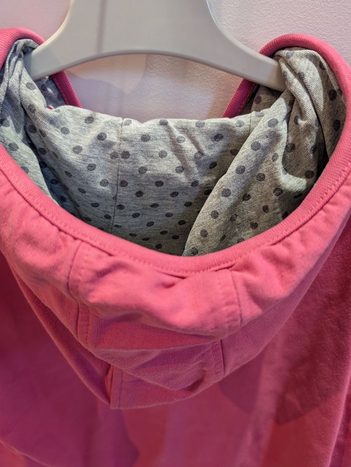 Sweat à capuche rose Vertbaudet - photo numéro 7