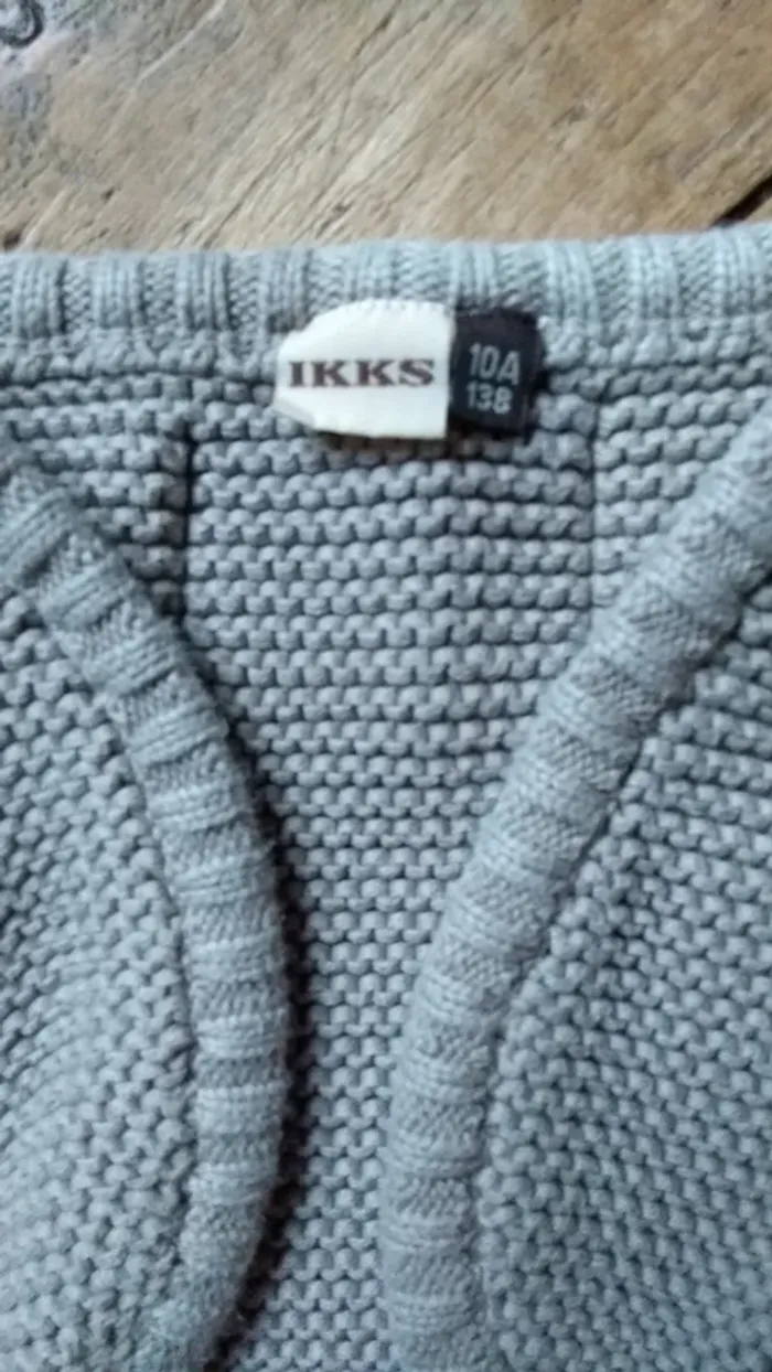 Gilet court sans manches IKKS 10 ans - photo numéro 5