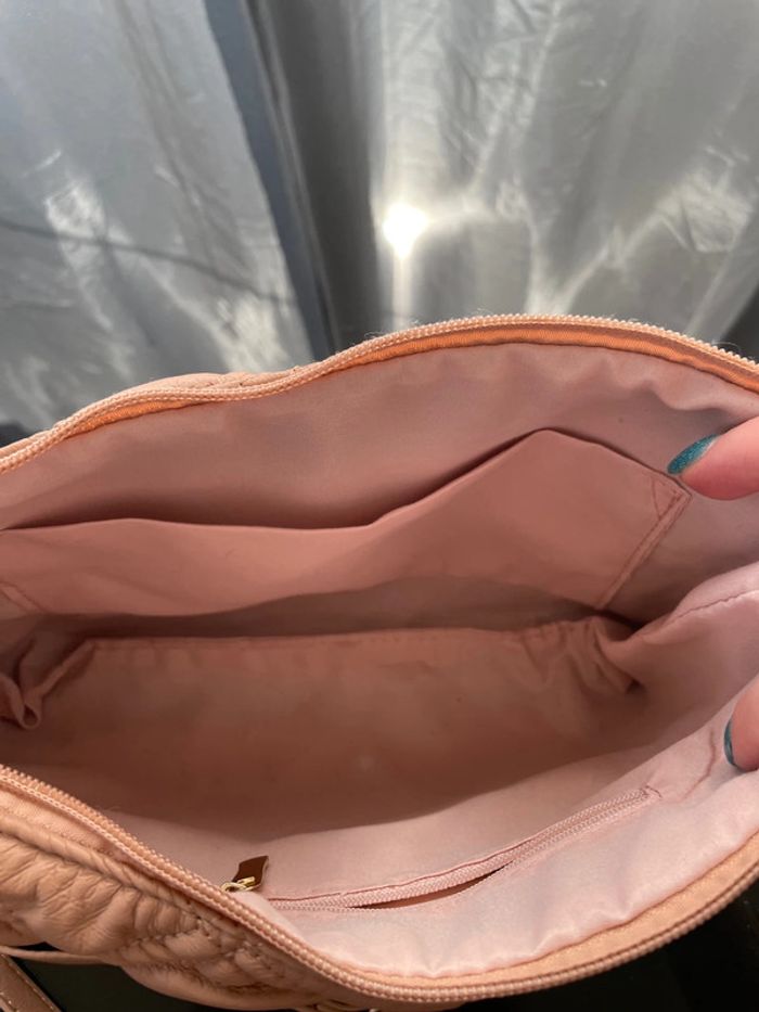 Sac matelassés de couleur rose - photo numéro 10