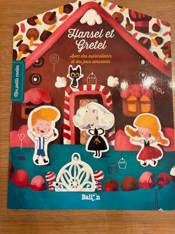 Livre de jeux Hansel et Gretel