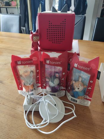 Tonies box et ses 4 tonies
