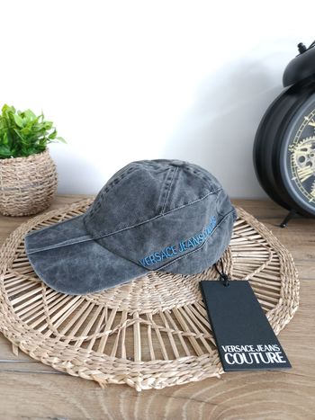 Casquette de Baseball Gris Vintage Versace Jeans Couture