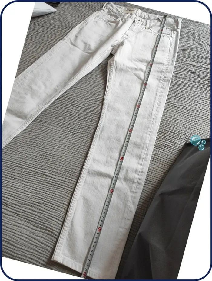 Jeans Pepe jeans femme / blanc - photo numéro 4