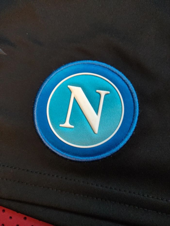 Short de foot Napoli, Kappa Authentique Officiel taille enfant 10ans, Neuf - photo numéro 4