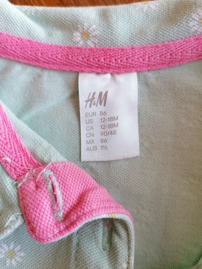 Polo marguerite H&m 18 mois - photo numéro 3