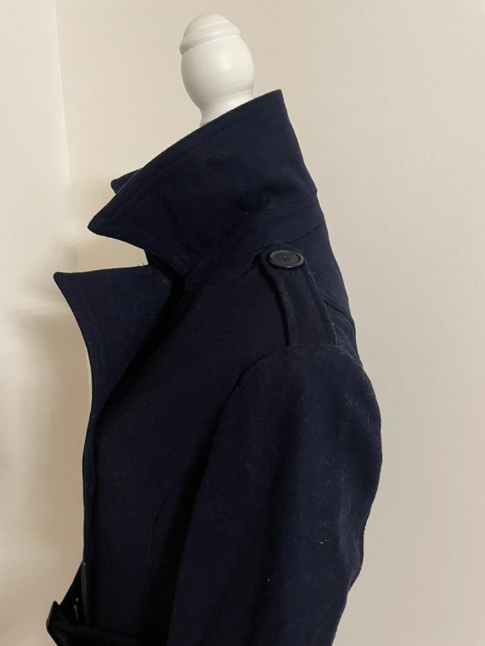 Duffle coat bleu marine - photo numéro 5
