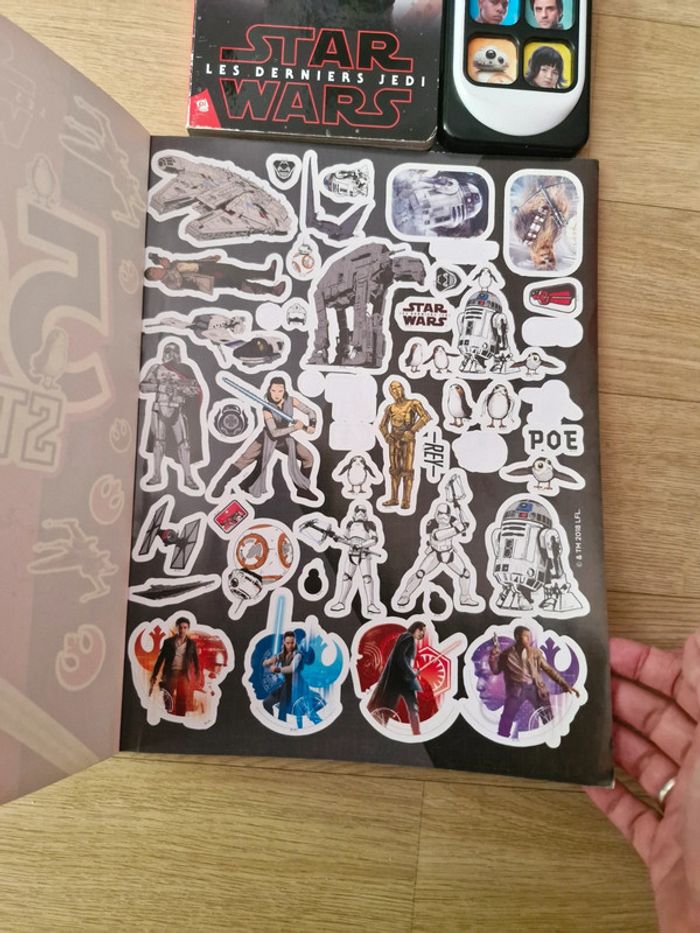 Livre sonore Star Wars + stickers offerts - photo numéro 5