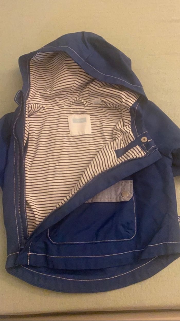 Veste okaidi bleu - photo numéro 3