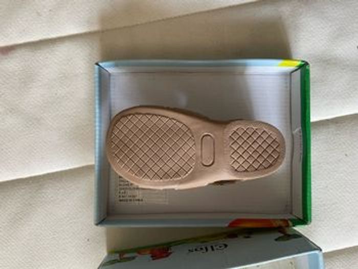 Sandales en cuir cognac elfos enfants NEUVE TAILLE 21 - photo numéro 6