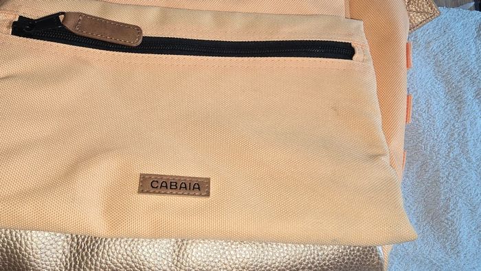 Sac à dos cabaïa orange clair doré - photo numéro 9