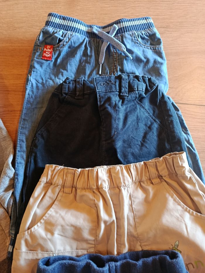 Lot pantalons et shorts 18 mois - photo numéro 4