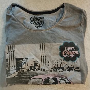 T-shirt gris chupa chups L
