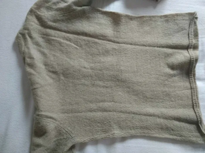 Petit pull Femme Beige uni - photo numéro 5