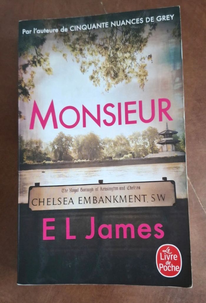 Livre Monsieur - E. L James