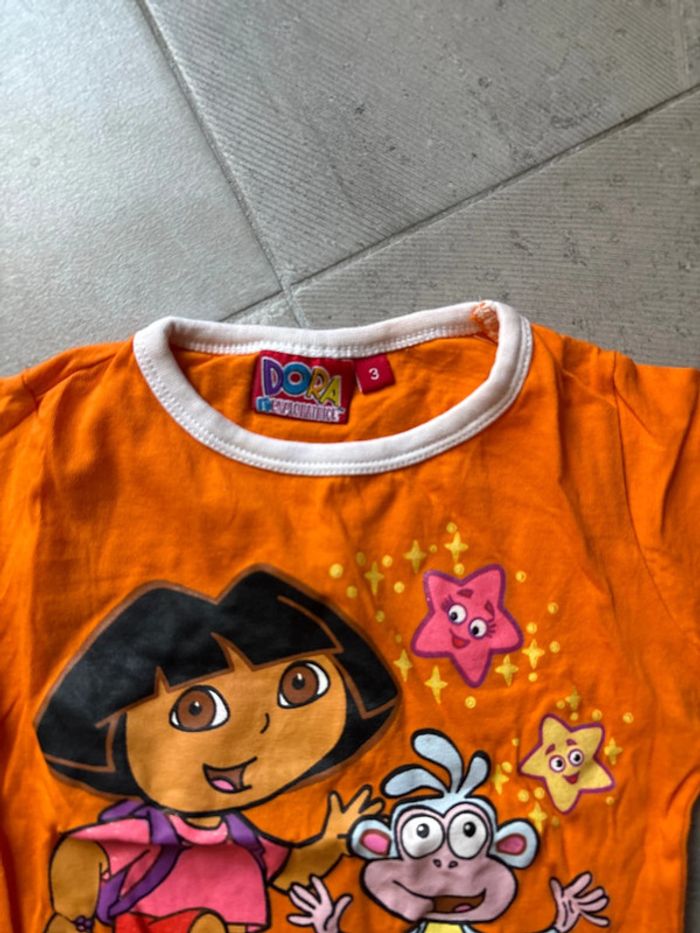 T shirt dora 3 ans - photo numéro 2