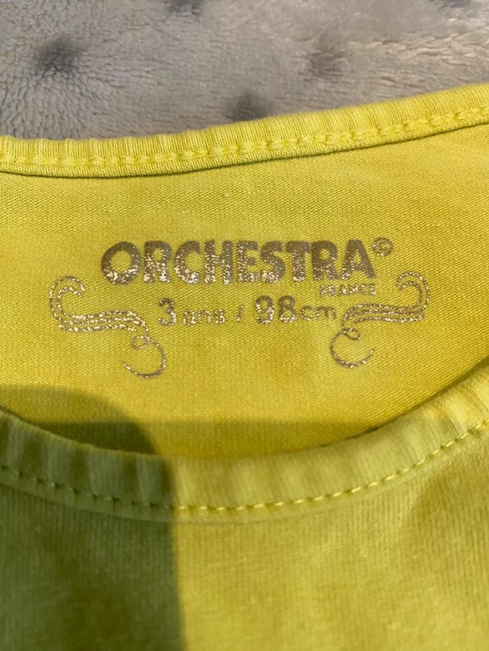 Lot de 2 t-shirts manches longues Orchestra 3ans - photo numéro 5